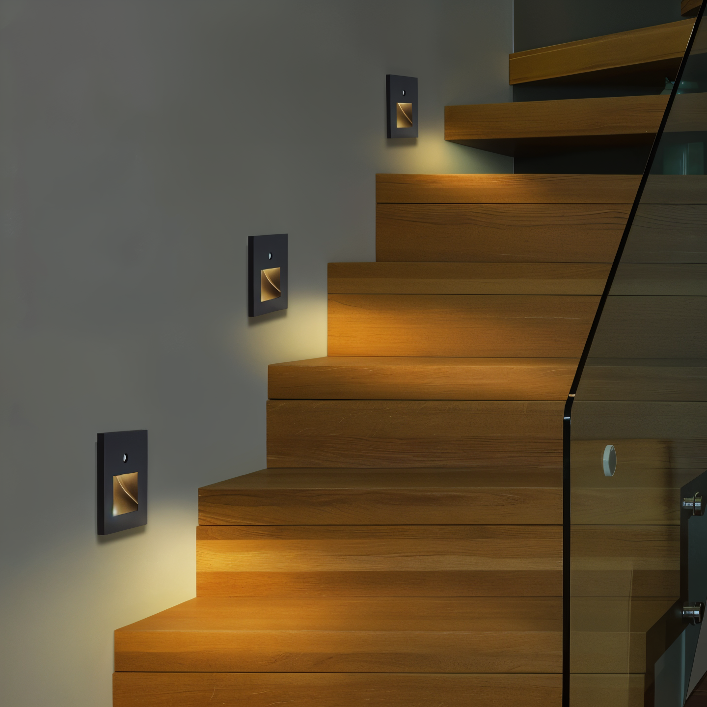 BrightStep - Bewegingssensor Wandlamp voor Trappen