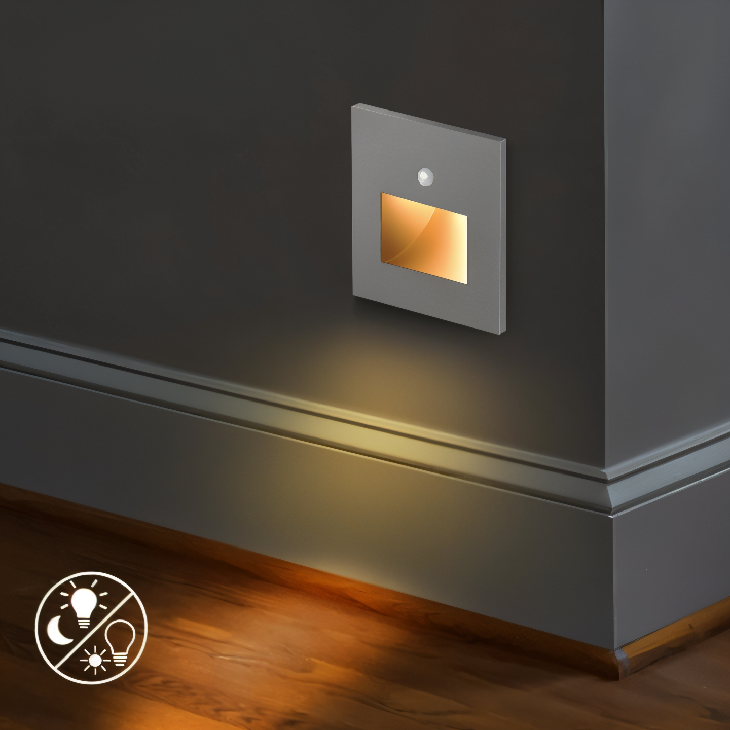 BrightStep - Bewegingssensor Wandlamp voor Trappen