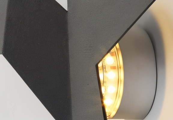 FeatherLux - Geometrische origami vogel wandlamp