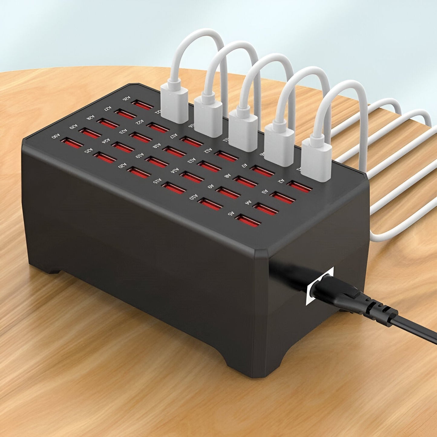 PowerHub - Universele poorts usb ladestation met hoge output