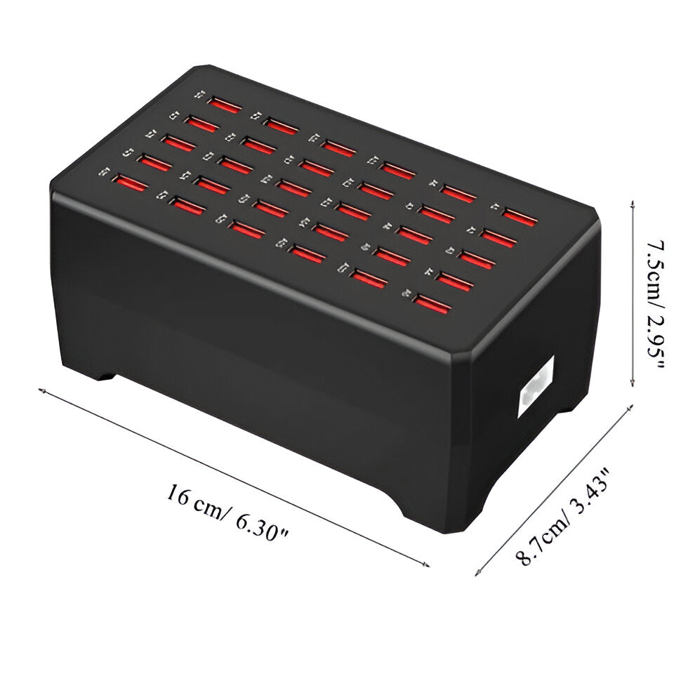 PowerHub - Universele poorts usb ladestation met hoge output
