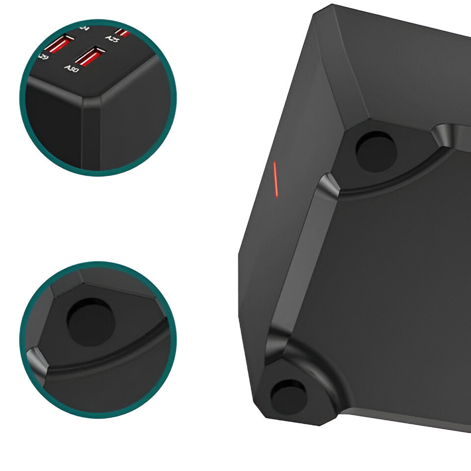 PowerHub - Universele poorts usb ladestation met hoge output