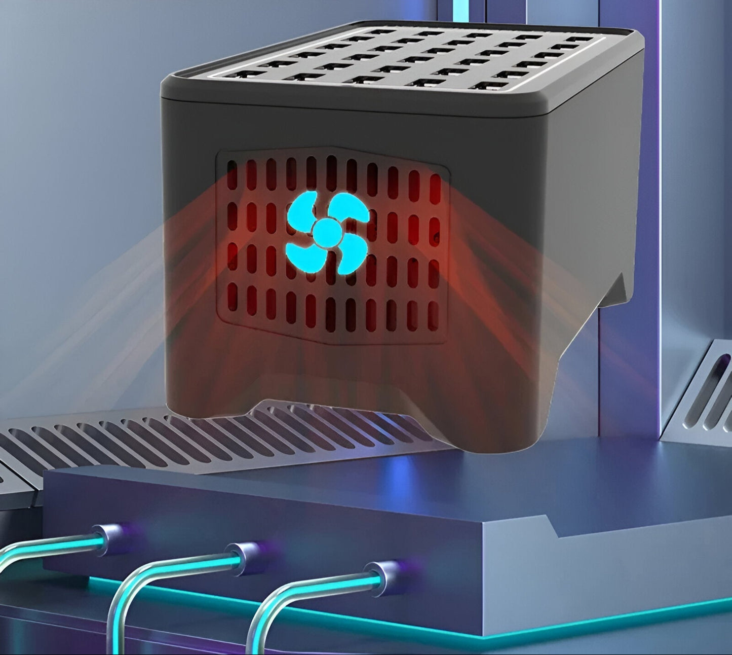PowerHub - Universele poorts usb ladestation met hoge output