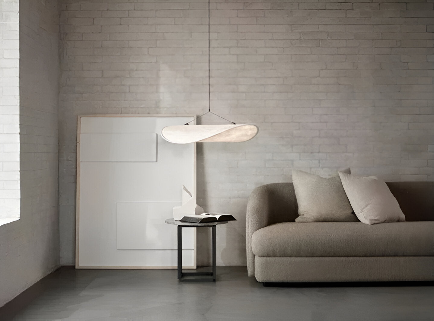 Silkylight - Handgemaakte stoffen LED hanglamp, modern design