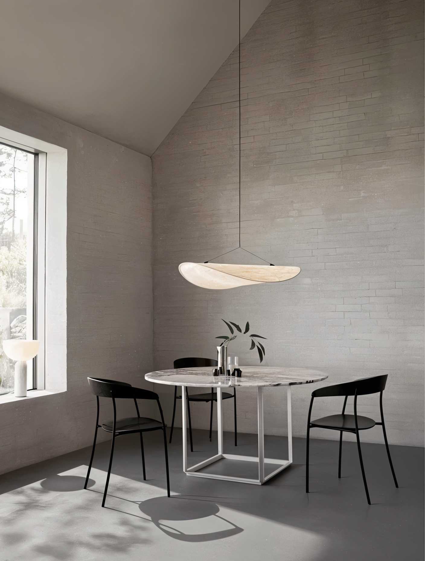 Silkylight - Handgemaakte stoffen LED hanglamp, modern design
