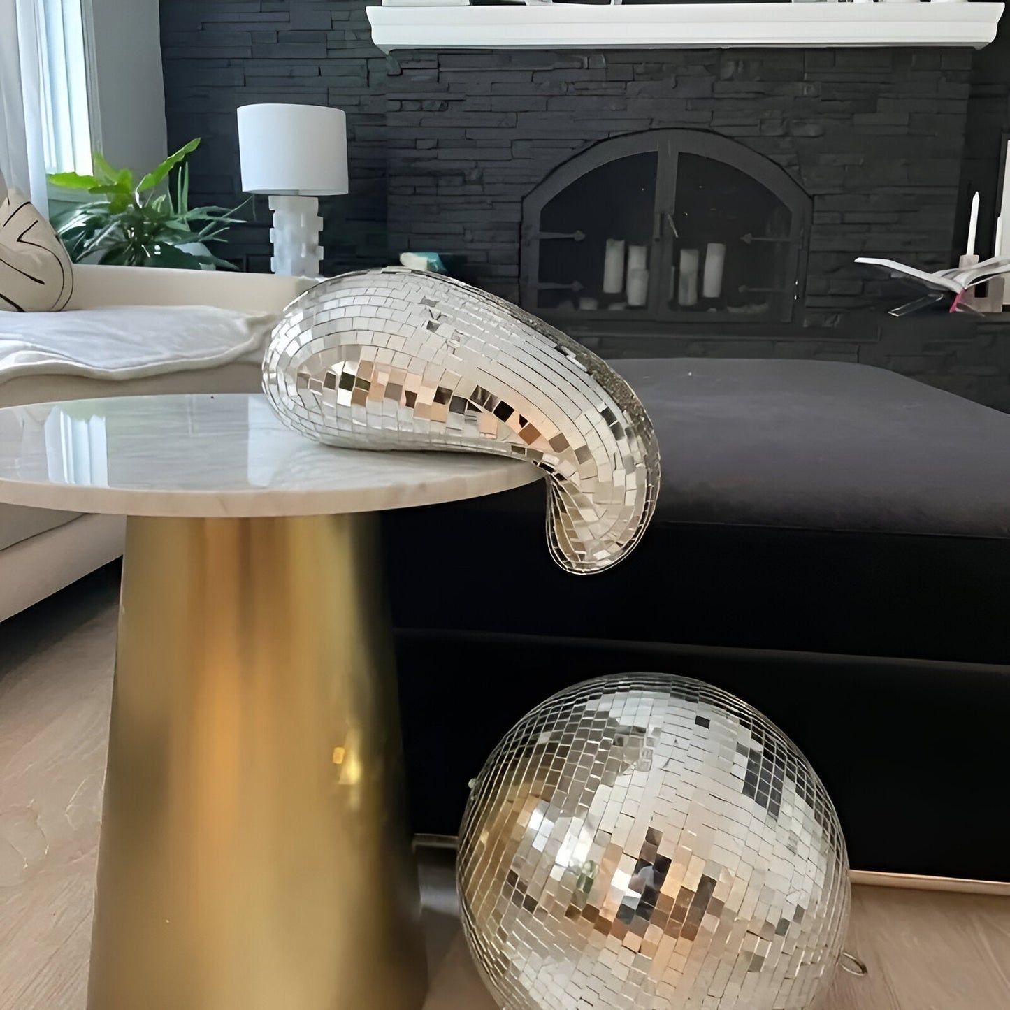ReflectoPop - Glanzende pop art discobal sculptuur