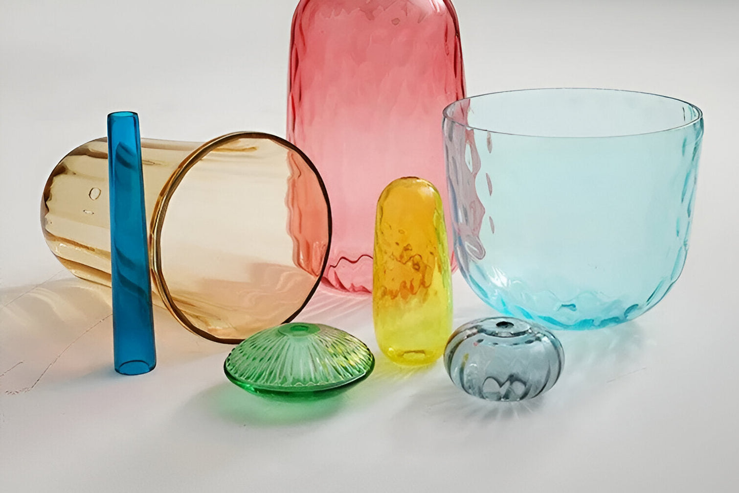 MacaronLight - Kleurrijke Glas Pendellamp met Macaron Design