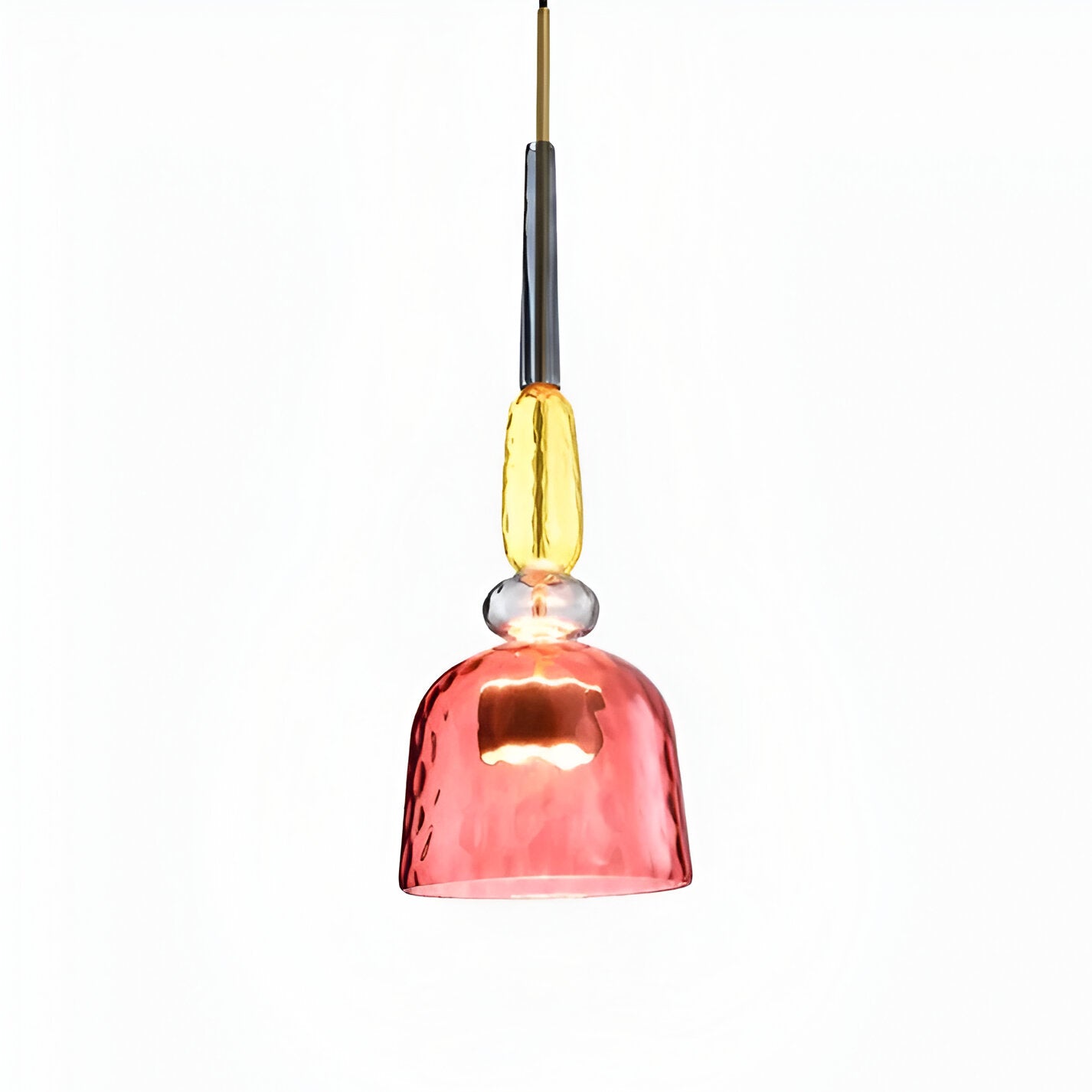 MacaronLight - Kleurrijke Glas Pendellamp met Macaron Design