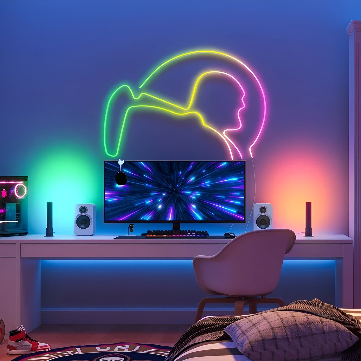 SyncBeam - Slimme LED strip met muziek en app synchronisatie