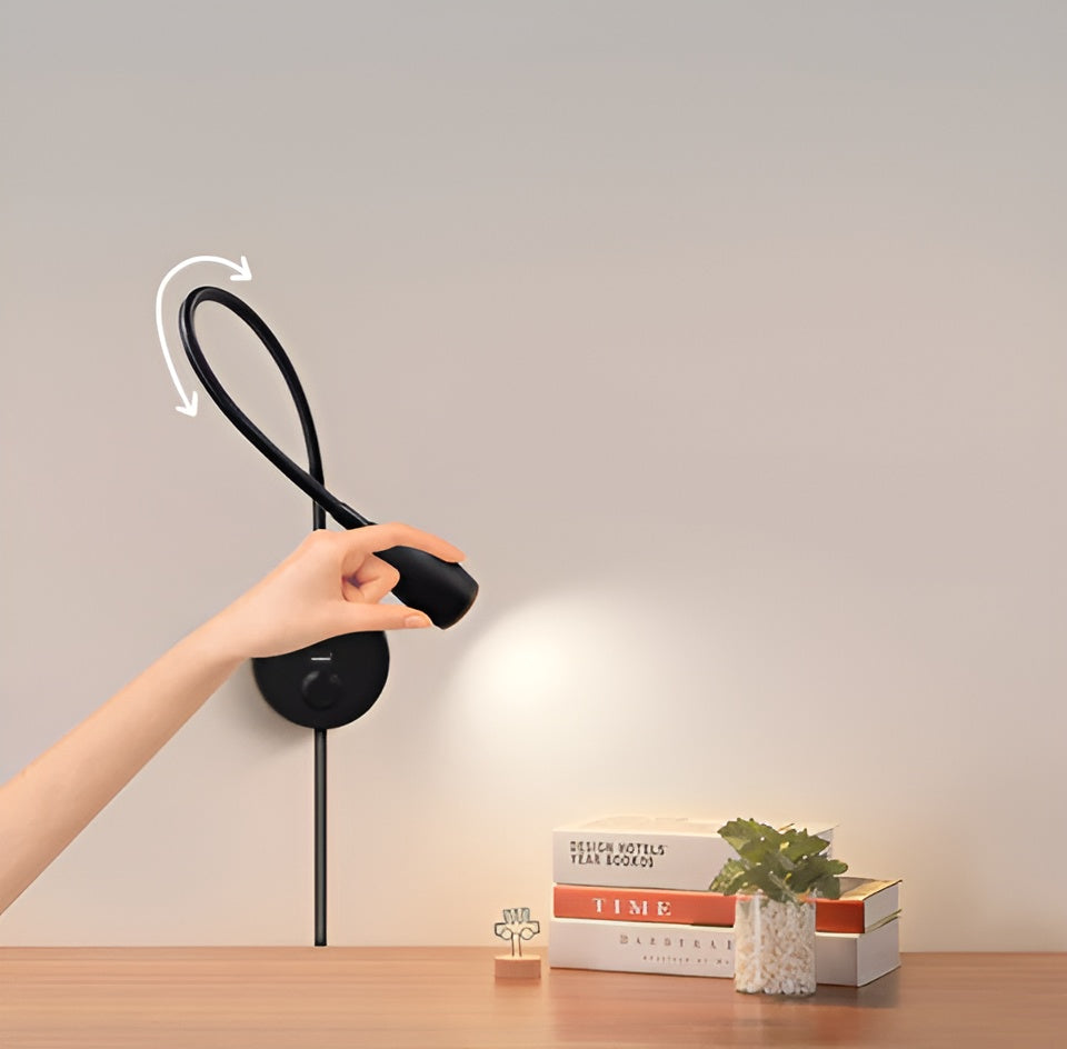 GlowFlex - Flexibele wandlamp met usb aansluiting
