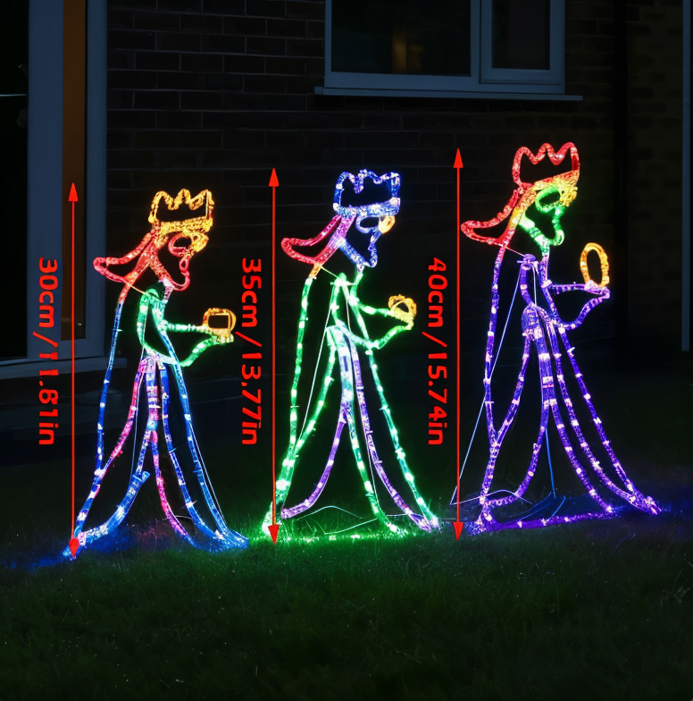 StarVista - Drie Koningen Silhouet LED Lichterslinger
