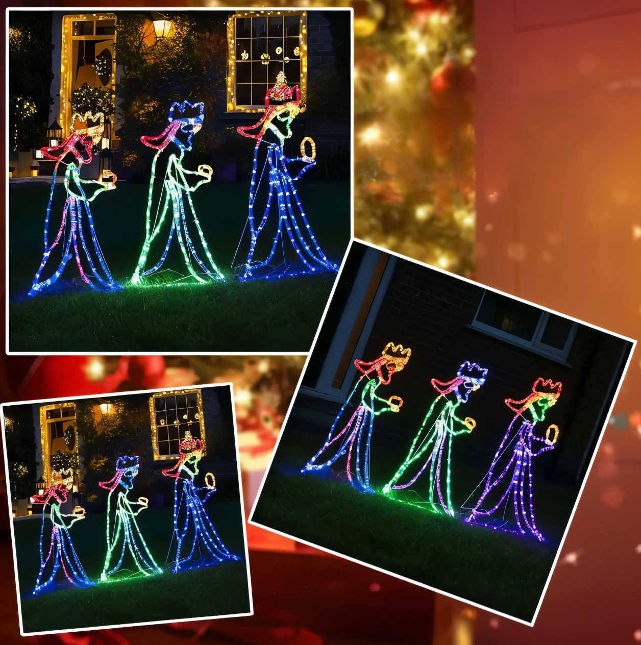 StarVista - Drie Koningen Silhouet LED Lichterslinger