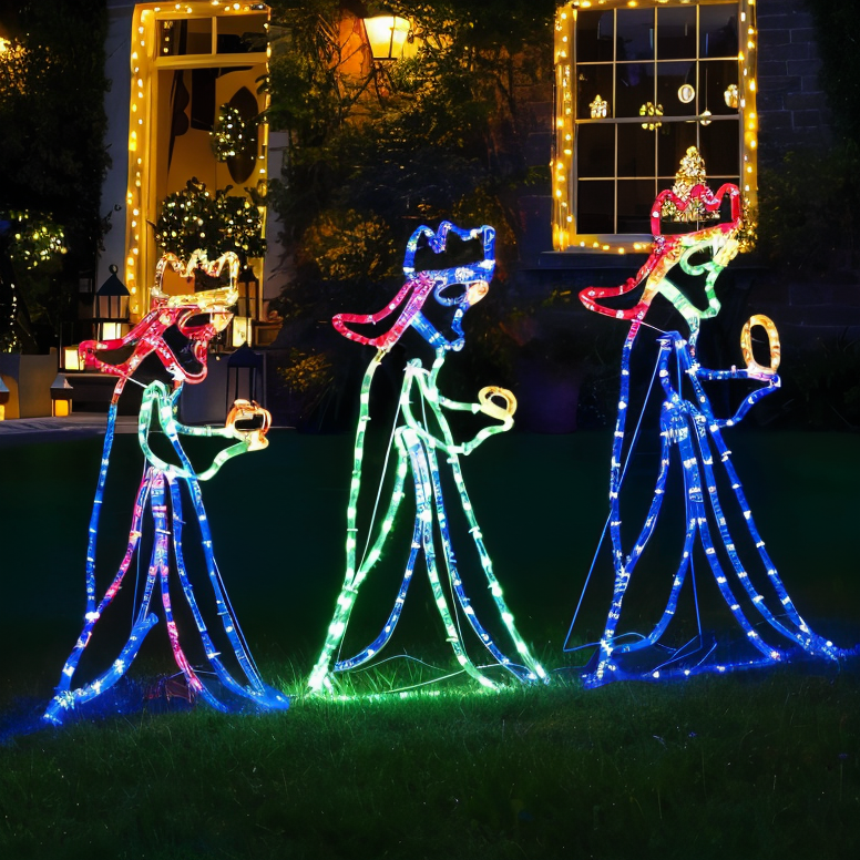 StarVista - Drie Koningen Silhouet LED Lichterslinger