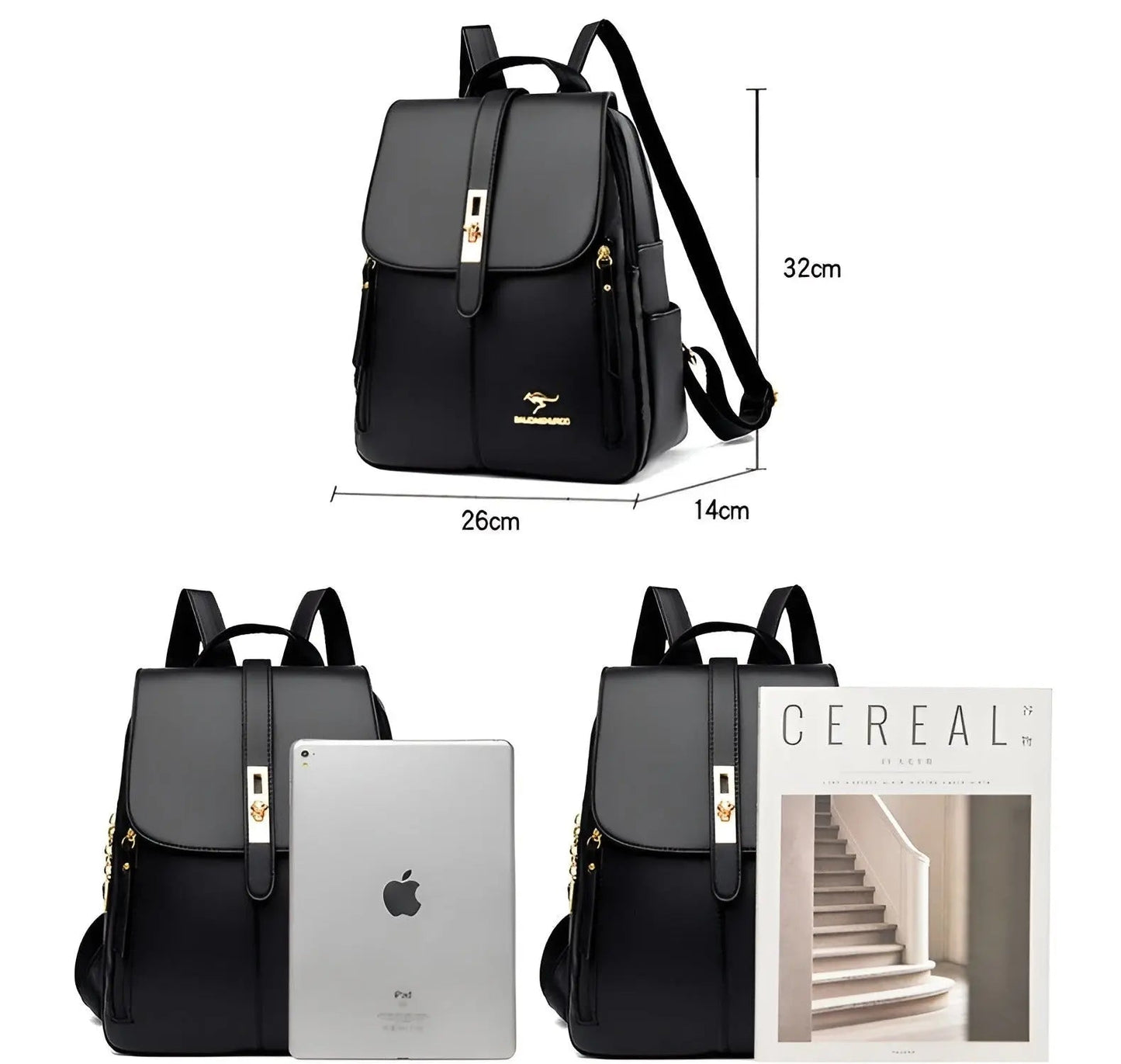 Opulentis - Elegante en superieure leren handtas voor vrouwen