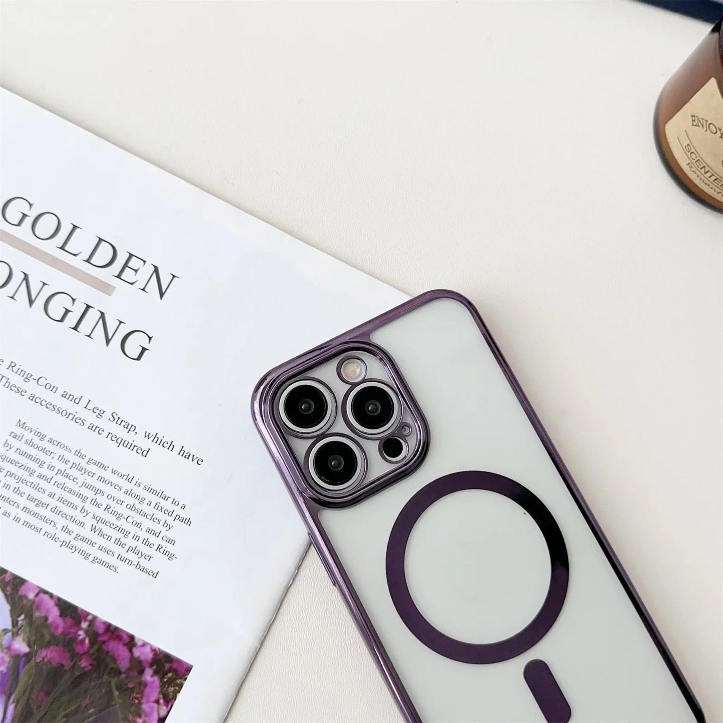 SnapFit - Magsafe sleutelhanger etui slank ontwerp