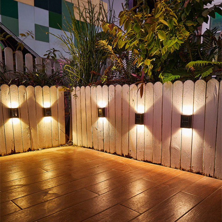 IllumaVista - Luxe & Draadloze Zonne-energie LED Wandlampen