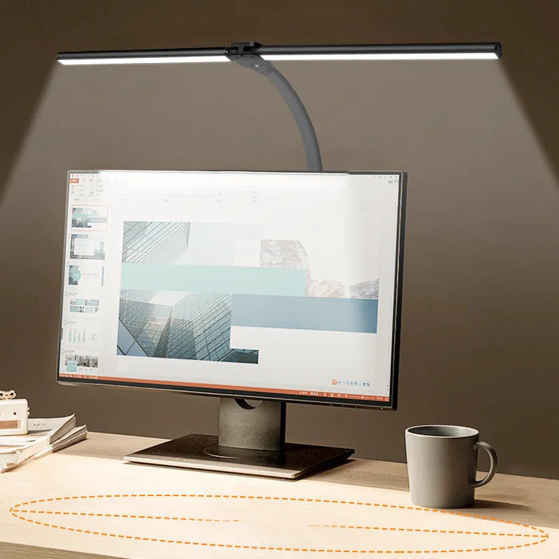 TwilightDesk - Verstelbare LED bureaulamp met dubbele kop