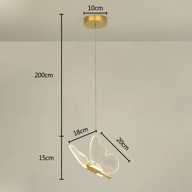 FlutterGlow | LED vlinder hanglampen