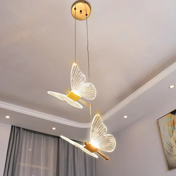 FlutterGlow | LED vlinder hanglampen