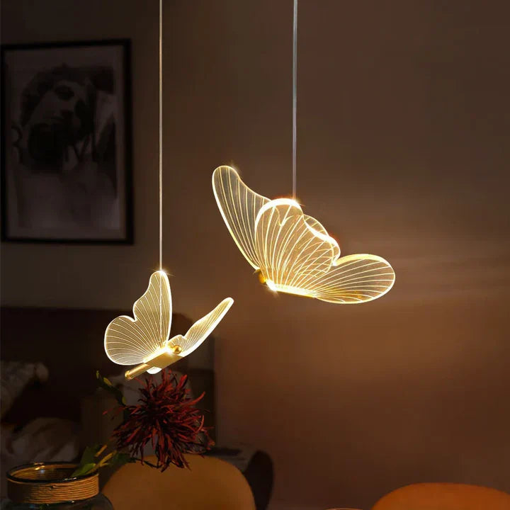 FlutterGlow | LED vlinder hanglampen