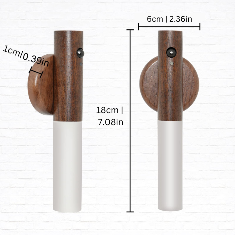 Lightnetic - Handgemaakte bewegingssensorlamp met magnetische bevestiging