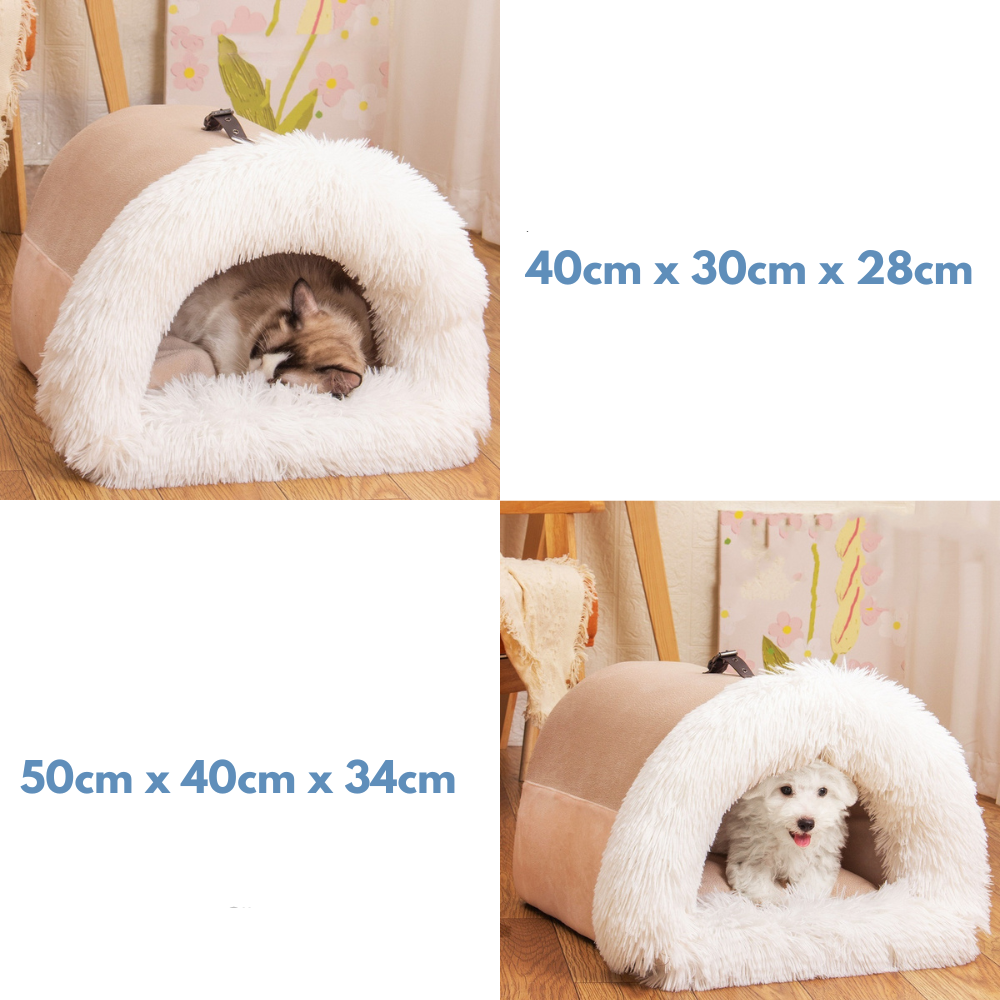 SnuggleNest - Kussenbed voor huisdieren met warmte en veiligheid