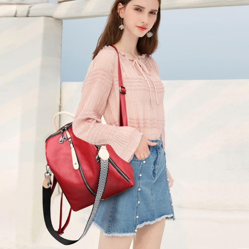 StyleCarry - Stijlvolle damesrugzak met ruime opbergvakken