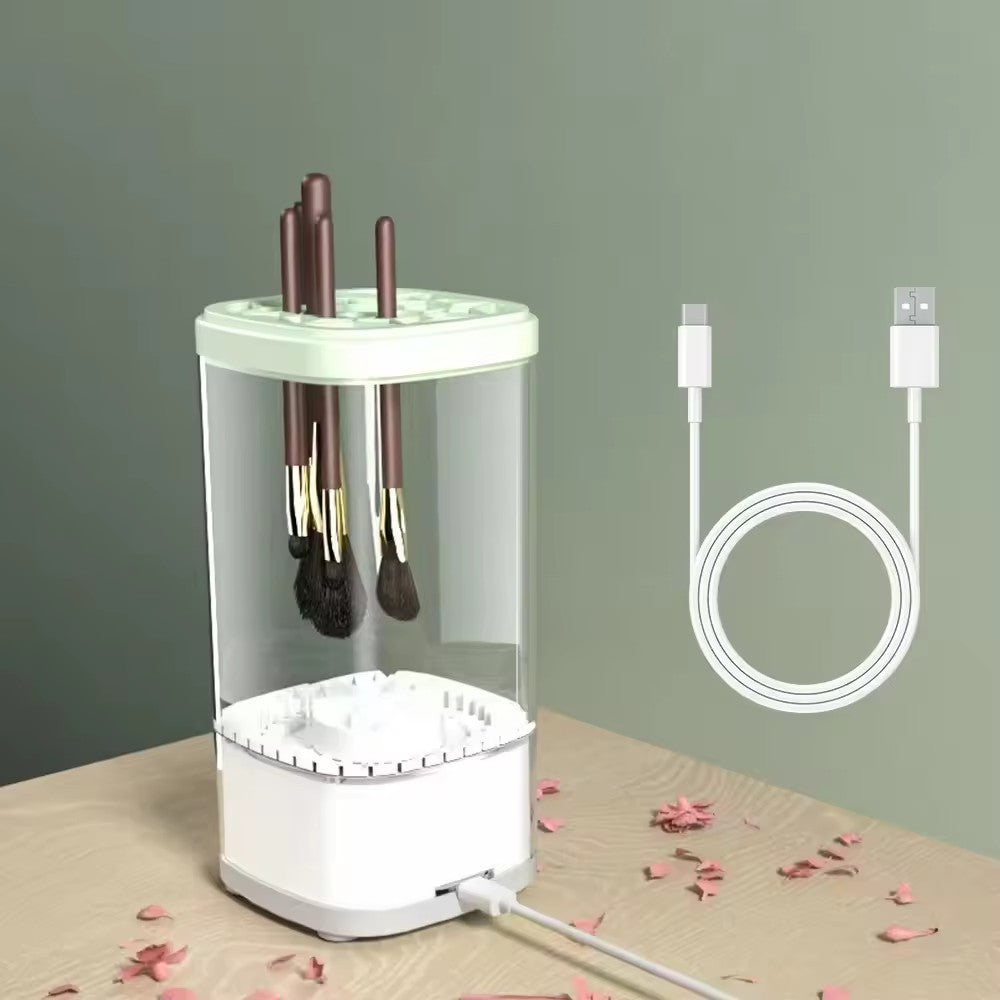 PureBrush - Automatische Make-up Kwastenreiniger met Design