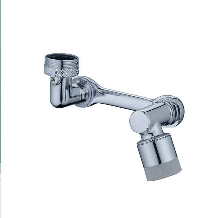 PureFlowX - Draaibaar 1080° kraanverlengstuk met twee waterstraalstanden