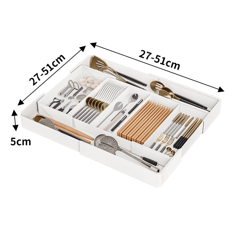 StashMates - Multifunctionele en aanpasbare opbergplank organisator