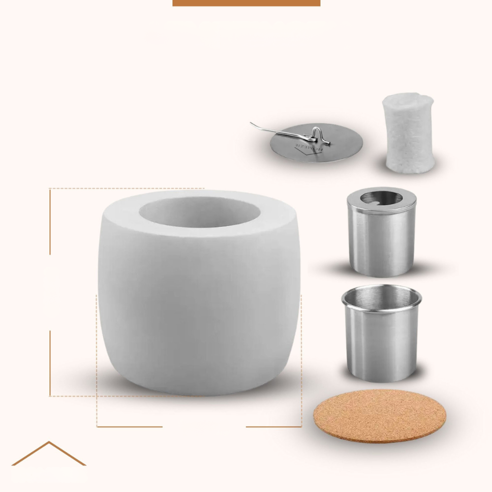 Fiaro - Bio-ethanol Tafelhaard voor Binnen en Buiten