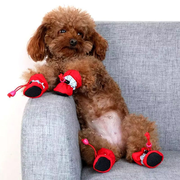 PetStep - Waterdichte hondenlaarzen met verstelbare riemen