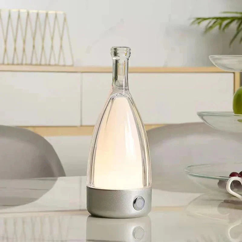 LumiBottle - Oplaadbare wijnflesvormige nachtlamp