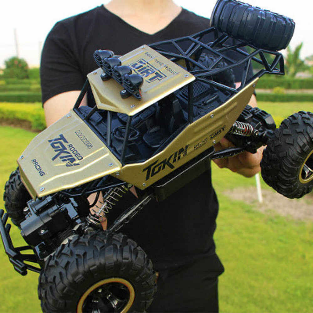 MountiMag - Afstandsbediening auto 4x4 Monster Truck Rock Crawler 2.4G Offroad klimmen auto