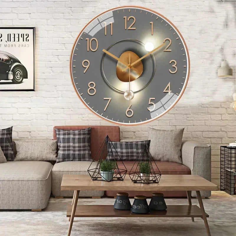PeaceTick - Stille wandklok met tijdloos design voor elke kamer