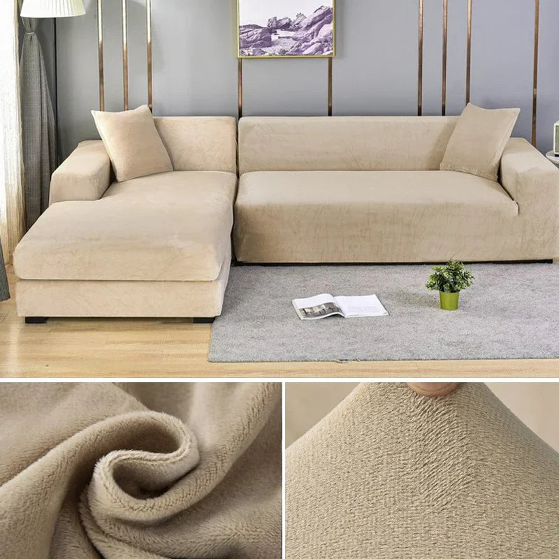 Clineat - Rekbare fluwelen bankschoenen met wasbare stof