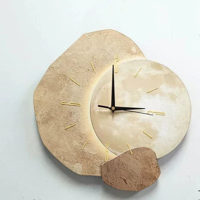 SereniTime - Stijlvolle stille wandklok met modern ontwerp