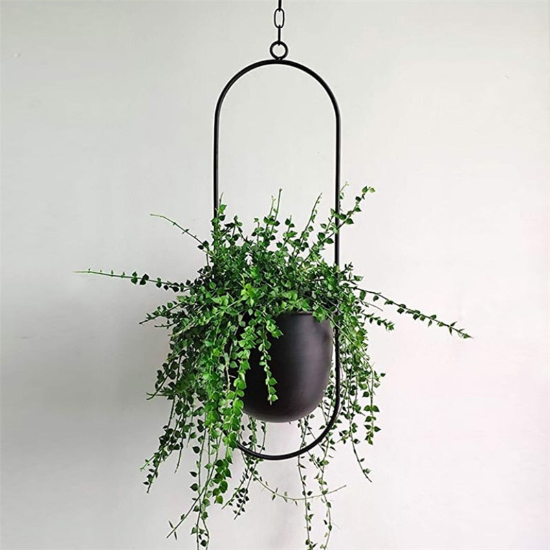 LeafLace - Decoratieve macramé plantenhanger met elegant design