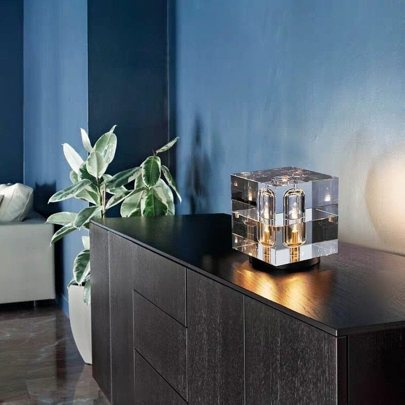 GlamCrystal - Scandinavische LED Kristallen Tafellamp