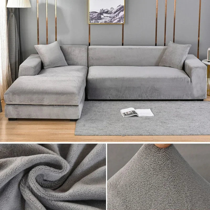 Clineat - Rekbare fluwelen bankschoenen met wasbare stof
