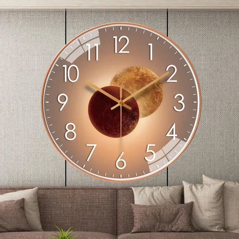NeXtime NE-3290GO Landelijke Wandklok - 39cm - Stille Klok - Wit/ Goud NeXtime NE-3290GO Landelijke Wandklok - 39cm - Stille Klok - Wit/ Goud