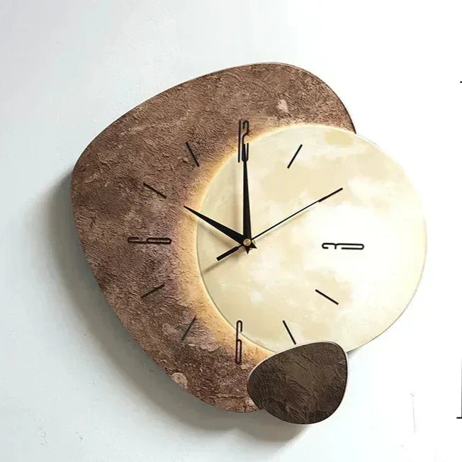 SereniTime - Stijlvolle stille wandklok met modern ontwerp