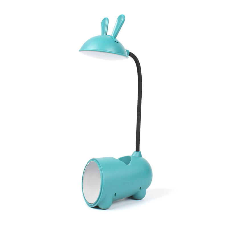 BunnyBeam - Bureaulamp met Cartoon Creatief Konijn LED Touch USB Pen Houder