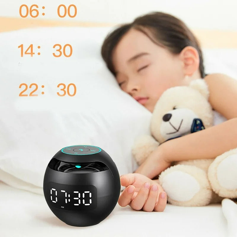 WakeVibe - Digitale wekker met speaker en LED licht