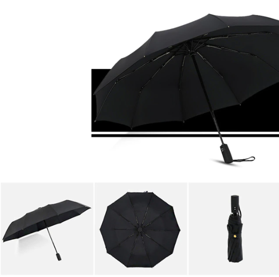 RainFort - Winddichte paraplu met duurzaam, compact ontwerp