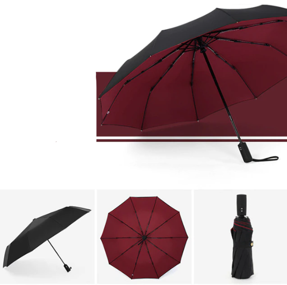 RainFort - Winddichte paraplu met duurzaam, compact ontwerp