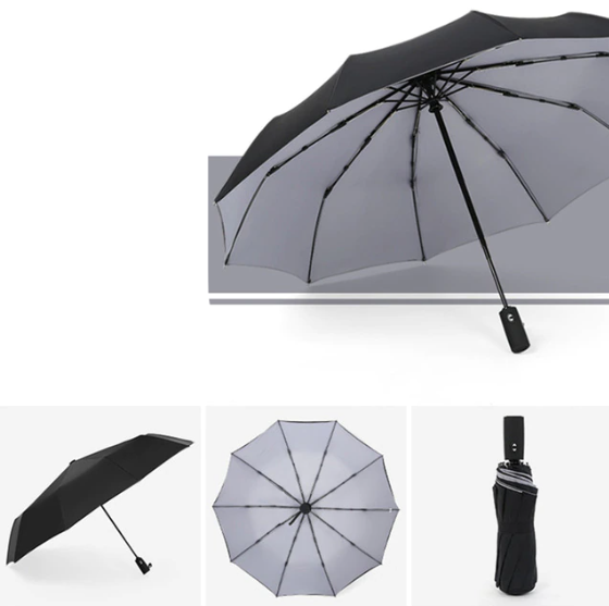 RainFort - Winddichte paraplu met duurzaam, compact ontwerp