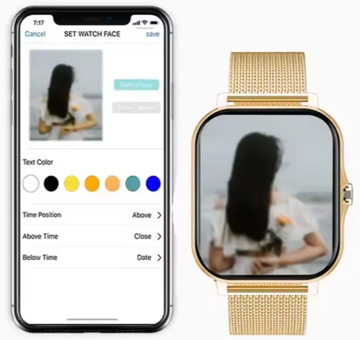 ChicTime - Smartwatch voor vrouwen
