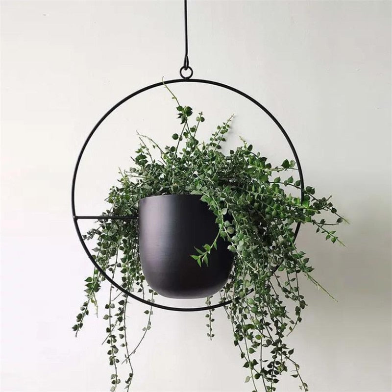 LeafLace - Decoratieve macramé plantenhanger met elegant design