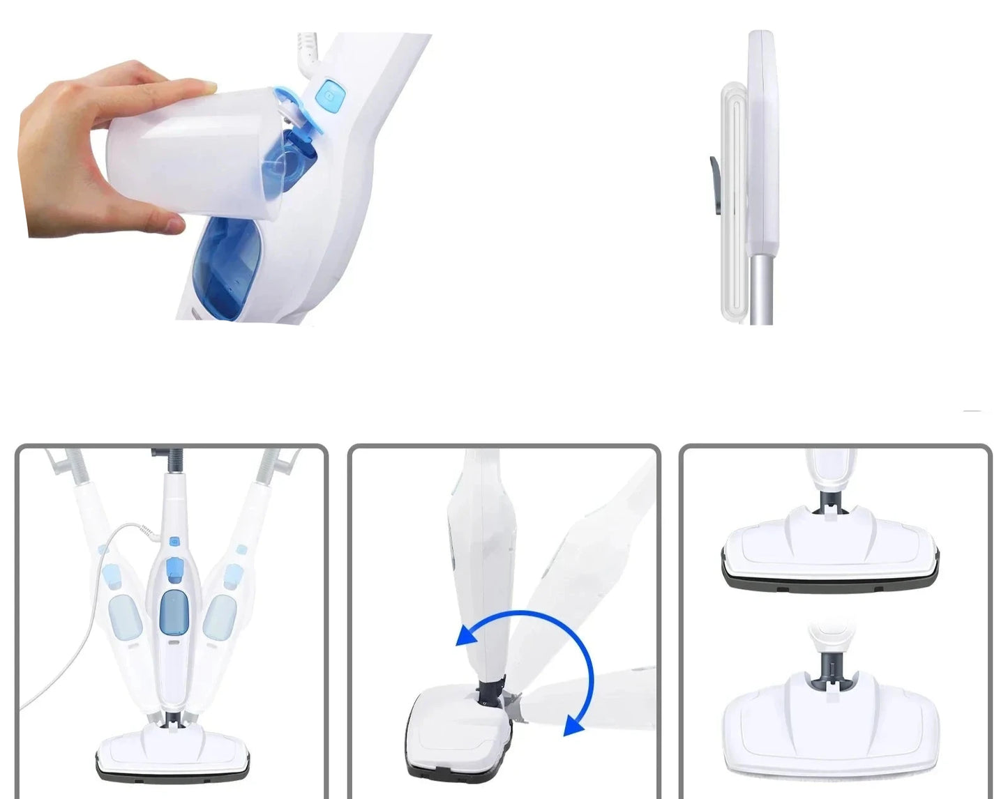 CleanFusion - Vielseitiger 10-in-1 Dampfreiniger